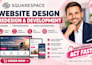build squarespace website design redesign squarespace website development